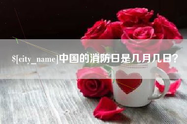 绍兴中国的消防日是几月几日？