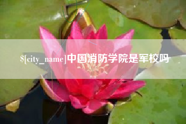 绍兴中国消防学院是军校吗
