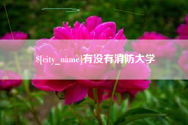 绍兴有没有消防大学