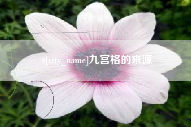 绍兴九宫格的来源