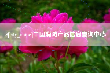 绍兴中国消防产品信息查询中心