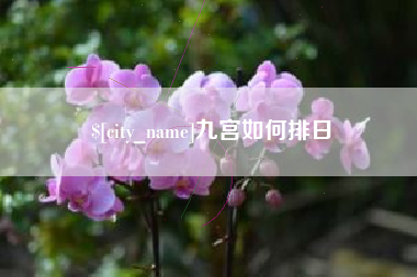 绍兴九宫如何排日