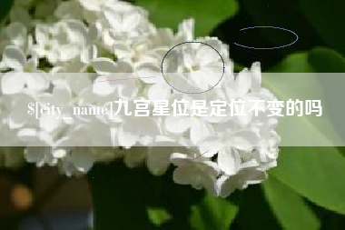 绍兴九宫星位是定位不变的吗