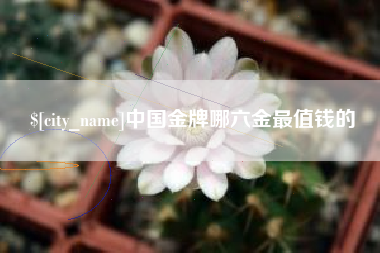 绍兴中国金牌哪六金最值钱的